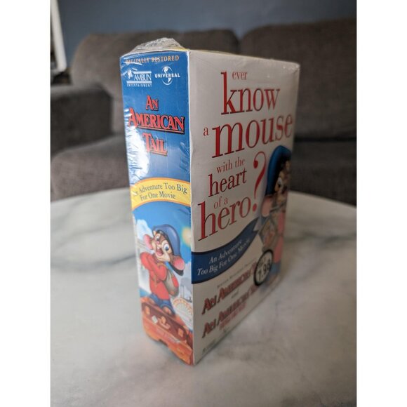 Sealed Vintage Limited Edition An American Tail VHS Double Feature - Picture 2 of 6